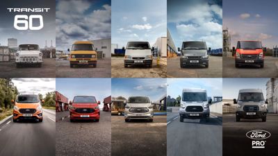 Ford Transit – 60 vuotta luotettavuutta ja menestystä