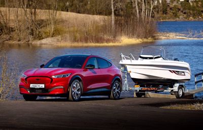 FORD MUSTANG MACH-E:N MALLIVUOSI 2023 TARJOAA JOPA 1500 KG VETOPAINON JA USEITA MUITA PÄIVITYKSIÄ