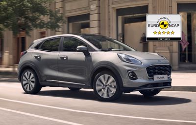 Uusi Puma liittyy Fordin 5 tähden turvallisuuden mallistoon