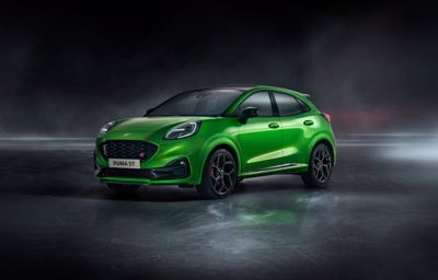 Täysin uusi Ford Puma ST tarjoaa sykettä nostavia elämyksiä