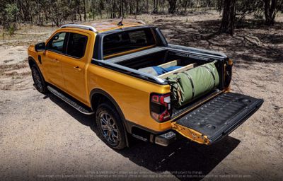 Täysin uusi Ford Ranger on lastattu täyteen käytännöllisiä ratkaisuja