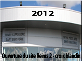 notre site à la Cité de l'Automobile à Reims-Croix Blandin