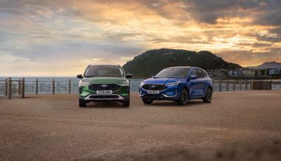 Nouveau Ford Kuga : Encore plus de style, de technologie et de confort pour le SUV Hybride rechargeable le plus vendu en Europe 