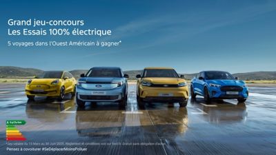Tester l'électrique, gagner l'Ouest Américain : Ford lance un jeu concours pour faire découvrir sa gamme de véhicules 100 % électrique