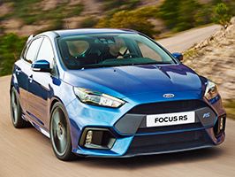 Nouvelle Ford Focus RS : 0 à 100 Km/h en 4,7 secondes et 266 Km/h