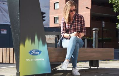 À Londres, le mobilier urbain ultra-connecté s'installe grâce à Ford