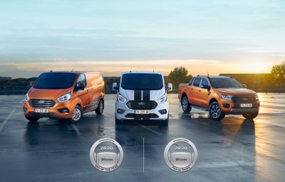 Véhicule Utilitaire de l'année et Pick-up de l'année 2020 : Ford réalise le doublé en Europe