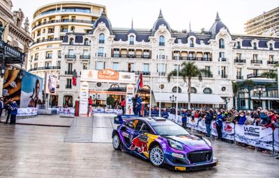  M-Sport Ford Puma Hybrid WRC győzelme Monte Carloban