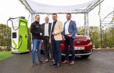 FORD AND ALLEGO PARTNER TO ELECTRIFY EUROPEAN DEALERSHIP NETWORK WITH ULTRA-FAST CHARGING