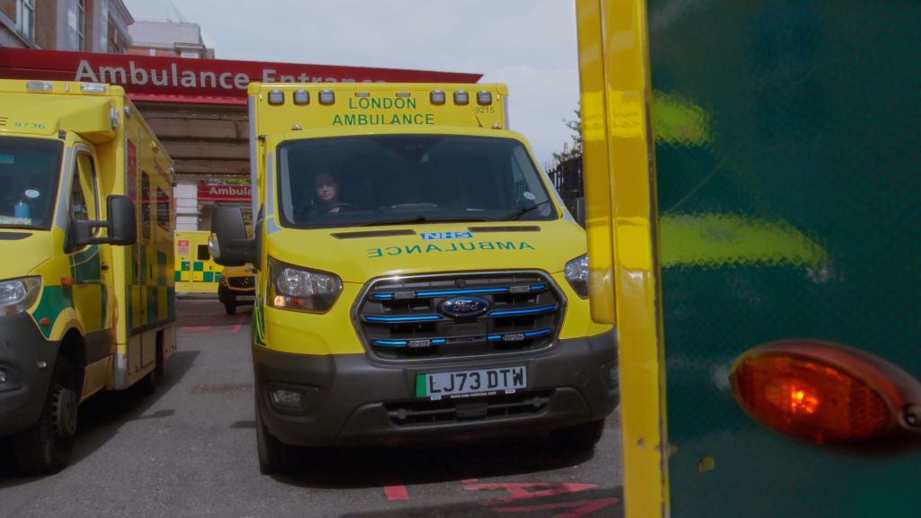 Ford Pro’s E-Transit Electric Ambulance