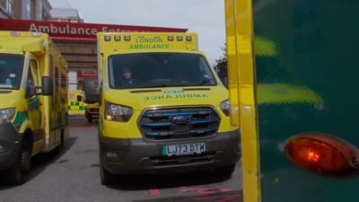 24 Hours with Ford Pro’s E-Transit Electric Ambulance