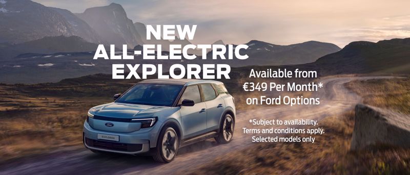 New All-Electric Explorer with 3.9% APR*