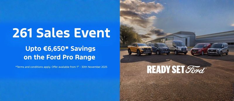 The Ready Set Ford 261 Commercial Sales Event