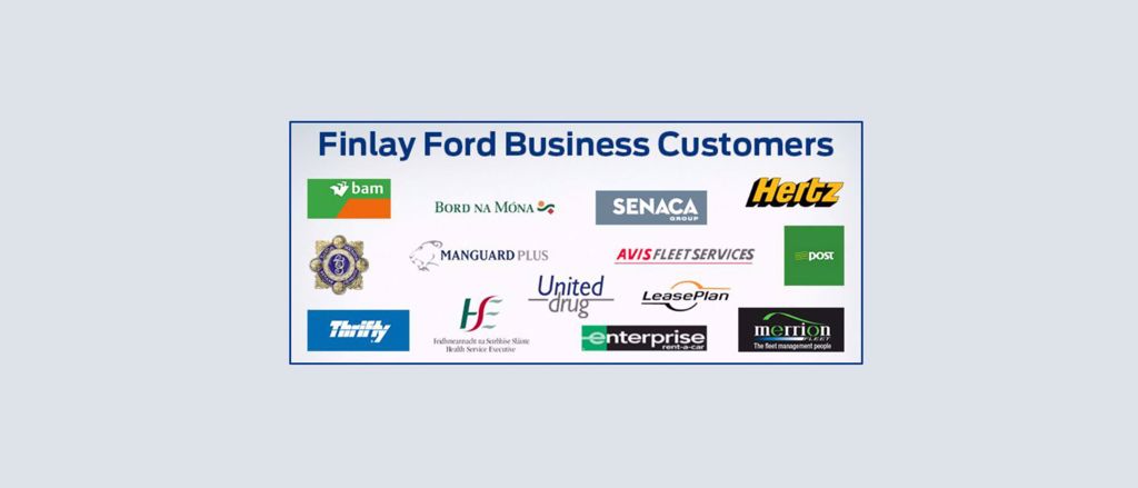 Finlay Ford Naas ans Newbridge- we have vide rangeof business customers