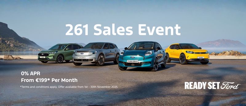 The Ready Set Ford 261 Sales Event