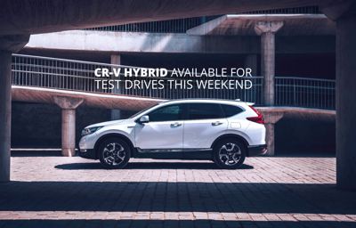 CR-V Hybrid available for Test Drives this Weekend