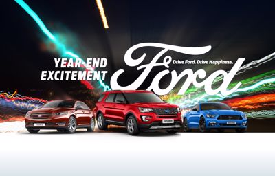 Make This Year-End Exciting with Ford Offers