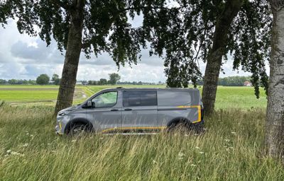 Ford Pro introduceert vierwielaandrijving op E-Transit Custom