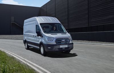 Volledig elektrisch aangedreven E-Transit