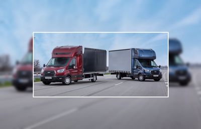 Ford verlengt Transit Chassis Cabine voor groots internationaal transport