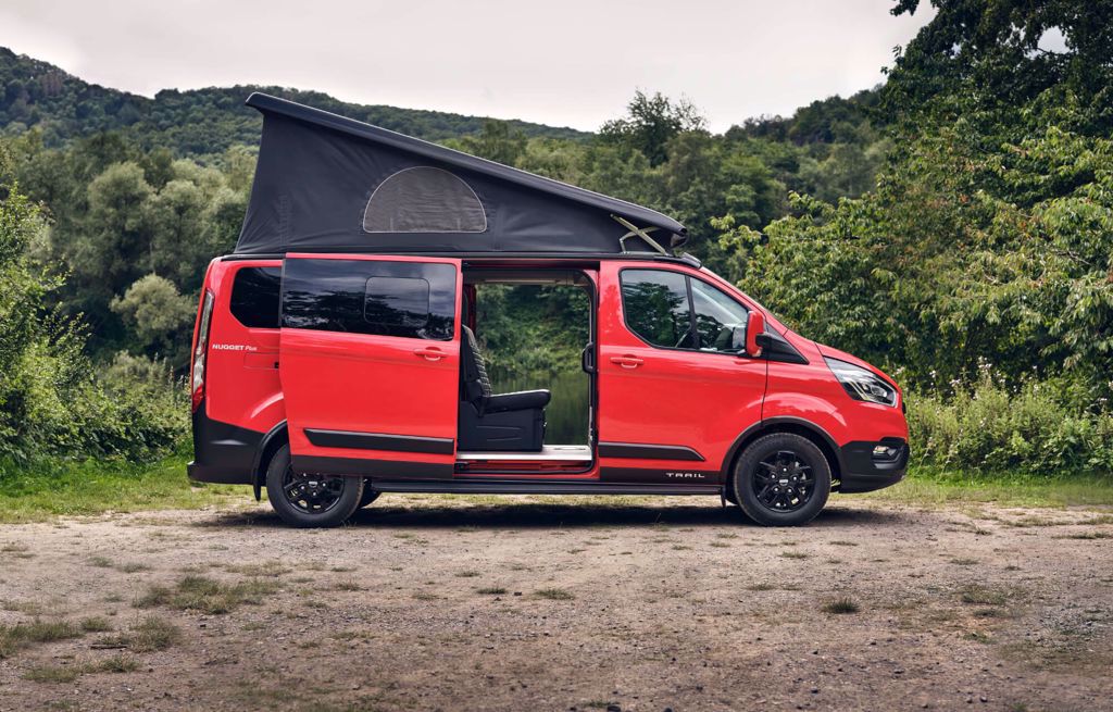 Nugget campers van Ford nu ook in Nederland verkrijgbaar