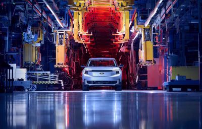 Productie Ford Explorer EV start in Ford's fabriek in Keulen