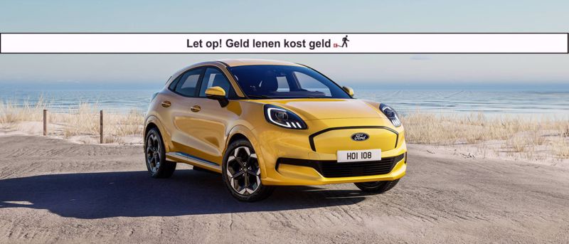 Ford Options Puma Gen-E vanaf €249,- per maand