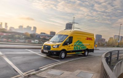 Ford levert Deutsche Post meer dan 2000 elektrische bestelwagens