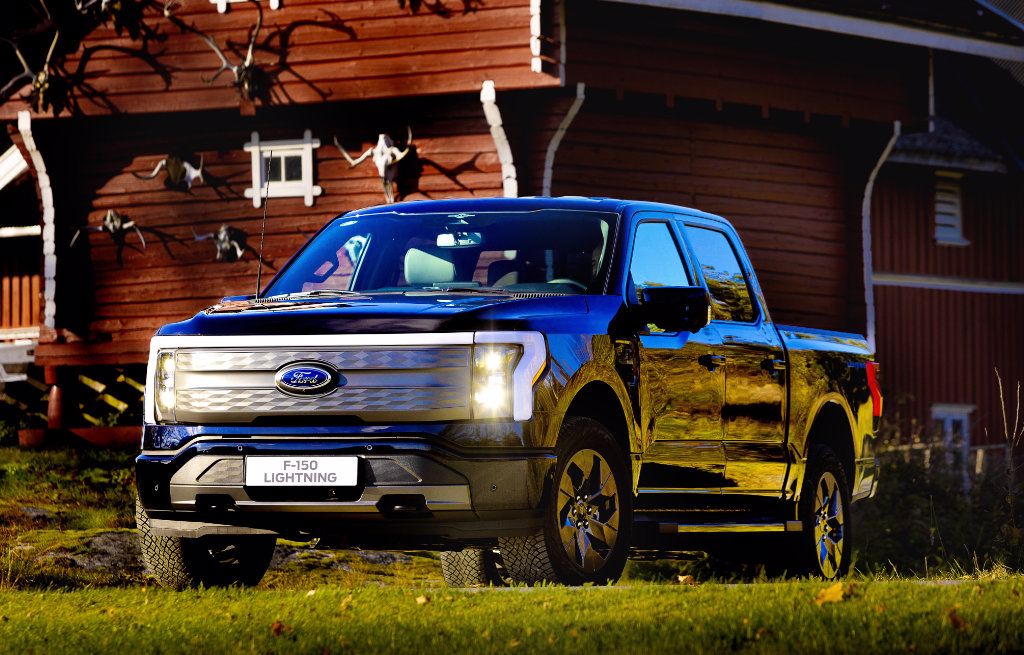 Nå er Fords første F-150 Lightning på norske skilter