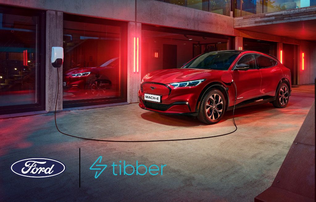 Ford inngår unikt teknologisamarbeid med Tibber i Norge