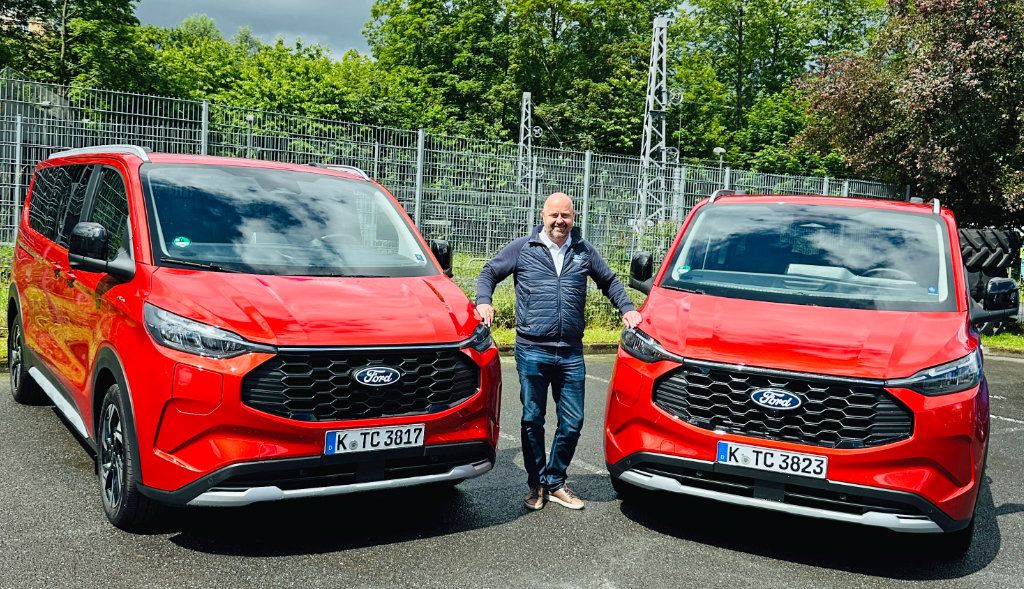 Salgssjef for nyttekjøretøy i Ford Motor Norge, Espen Markussen og nye Tourneo Custom Active