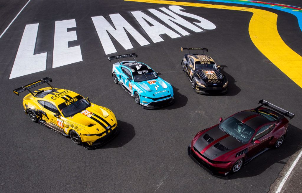 Nye Mustang GT3 i Le Mans