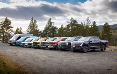 Ford fortsetter å ta store markedsandeler på nyttekjøretøy