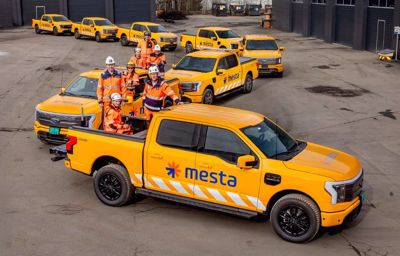Entreprenørgiganten Mesta: Derfor kjøper de 35 elektriske F-150 Lightning