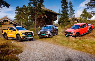 Hele Europas favorittpickup, Ford Ranger, topper salgslistene for 10. året på rad