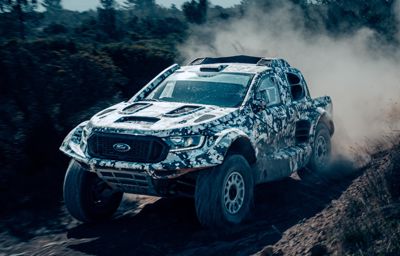 Ford Performance stiller med Ranger og Ranger Raptor i Dakar Rally