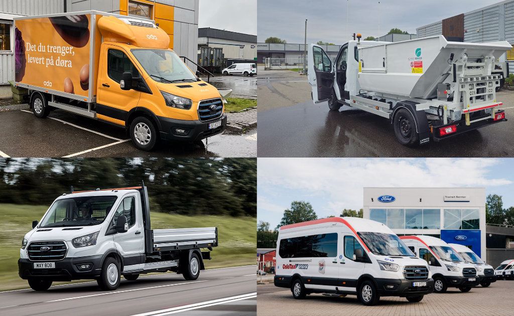 Dette er den samme elbilen: Bestselgeren E-Transit dekker «alle» behov