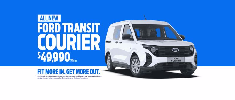 All New Ford Transit Courier - $49,990*