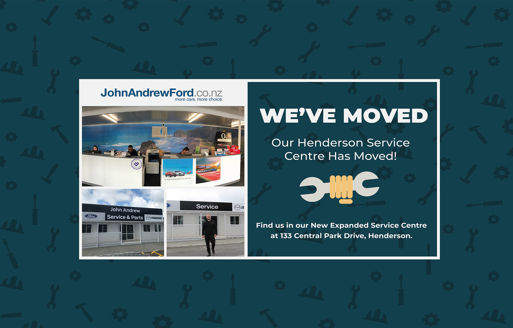 John Andrew Ford West Auckland has moved!