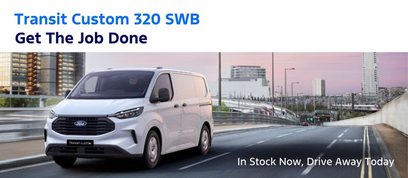 Drive Away Today in your New Ford Transit