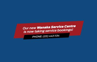 Our new Wānaka service centre is now taking bookings