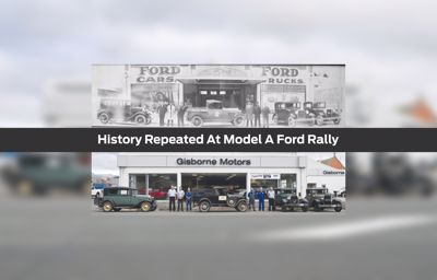 History repeated at Model A Ford rally