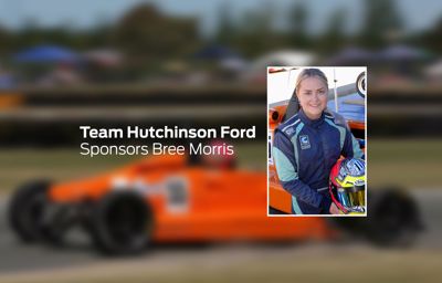 Team Hutchinson Ford sponsors Bree Morris