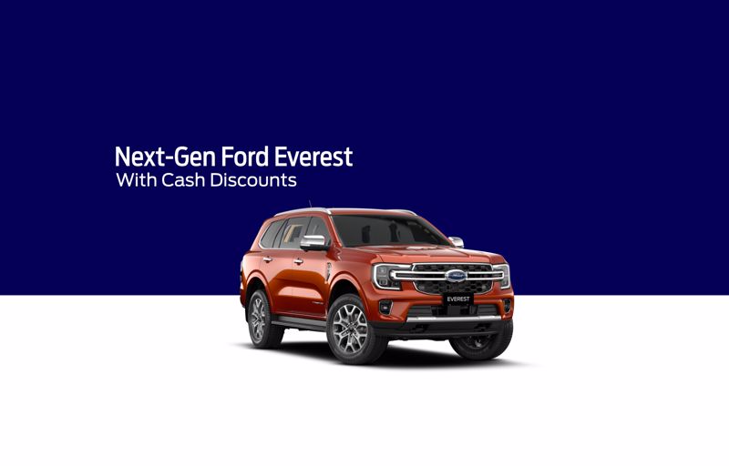 Next Gen Ford Everest Latest Deals
