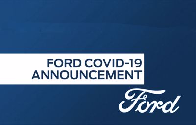 A COVID-19 MESSAGE FROM FORD PHILIPPINES