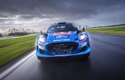 M-Sport Ford World Rally Team prezentuje nową oprawę graficzną Forda Puma WRC na sezon 2023