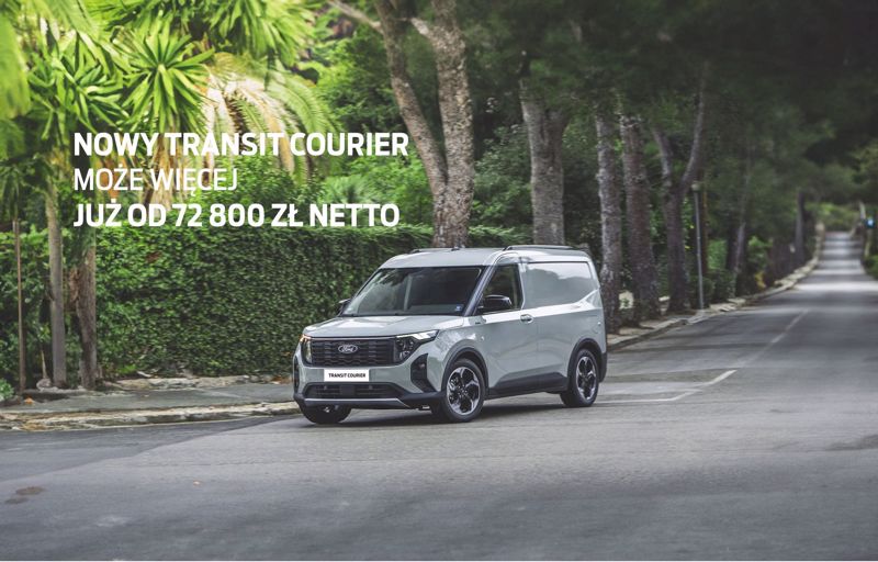 Nowy Transit Courier już od 72 800 zł