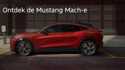 Ontdek de volledig elektrische Ford Mustang Mach-e