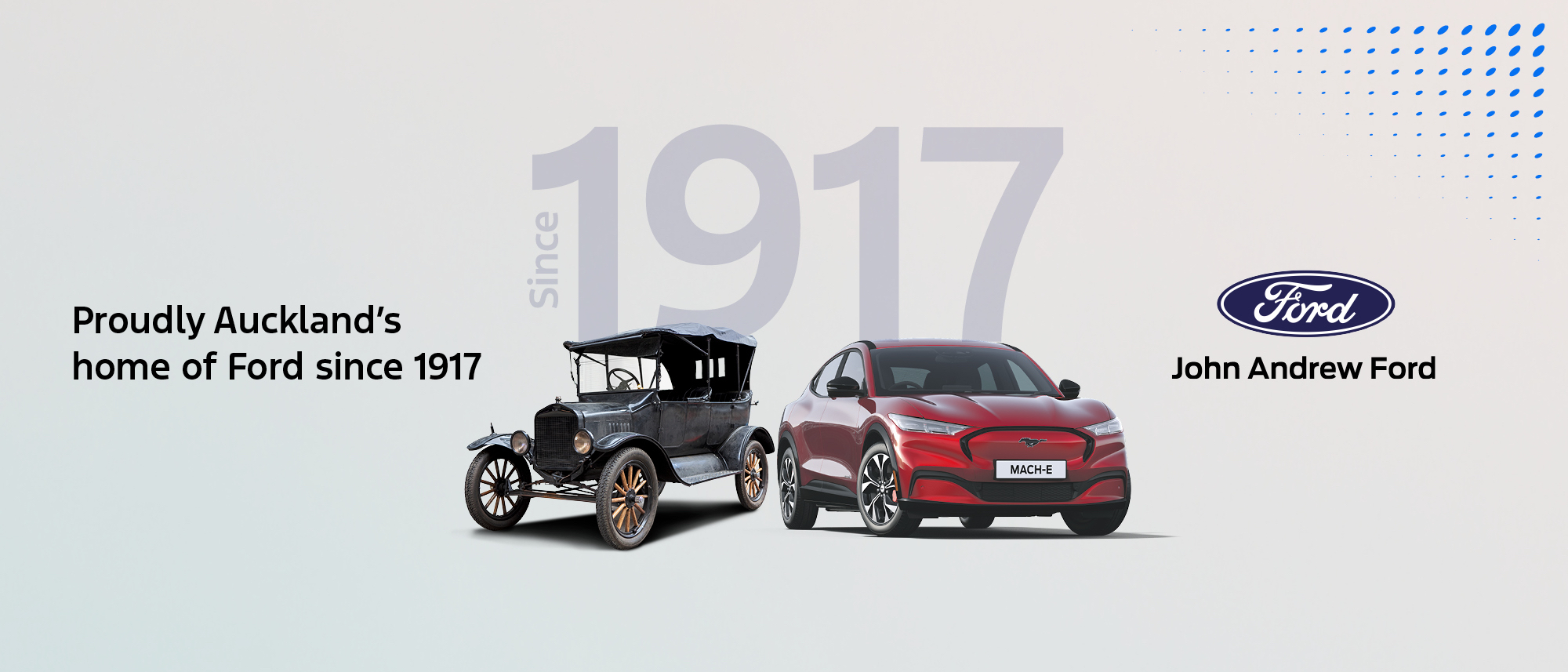 Proudly Auckland's home of Ford since 1917