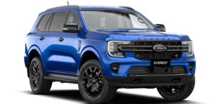 Ford Everest Sport image of ford everest sport in blue colour